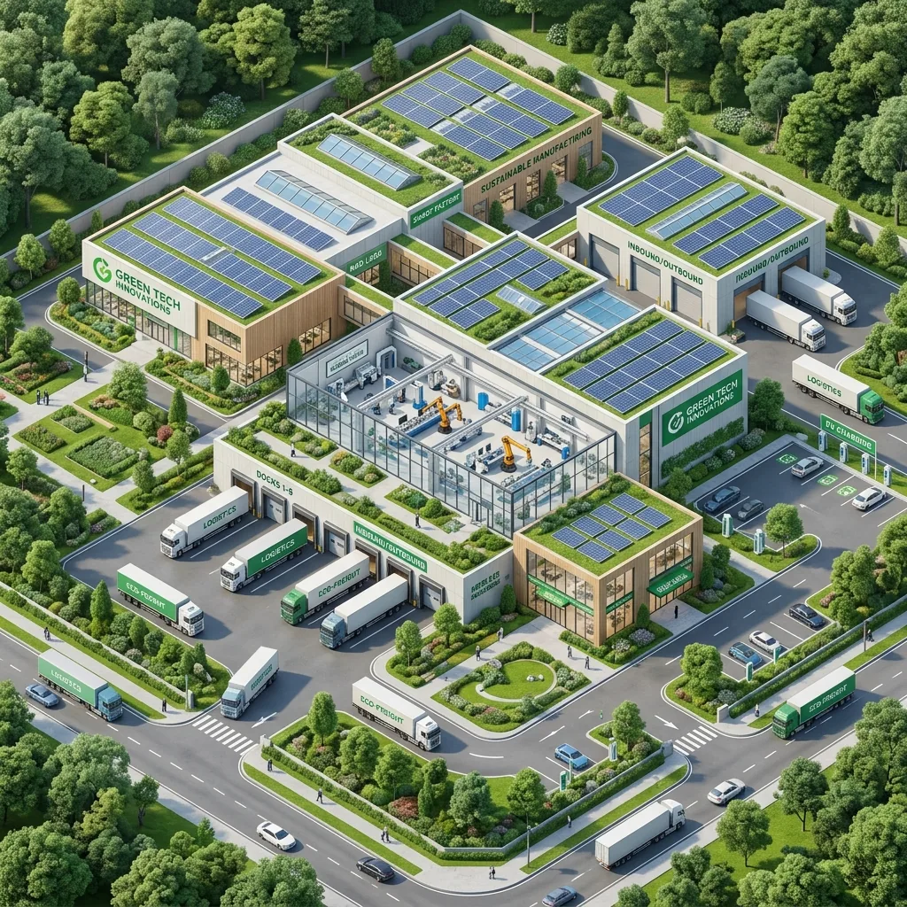 EcoAlu Smart Factory Layout